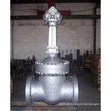 Large Diameter Cast Steel Flanged End Gate Valve